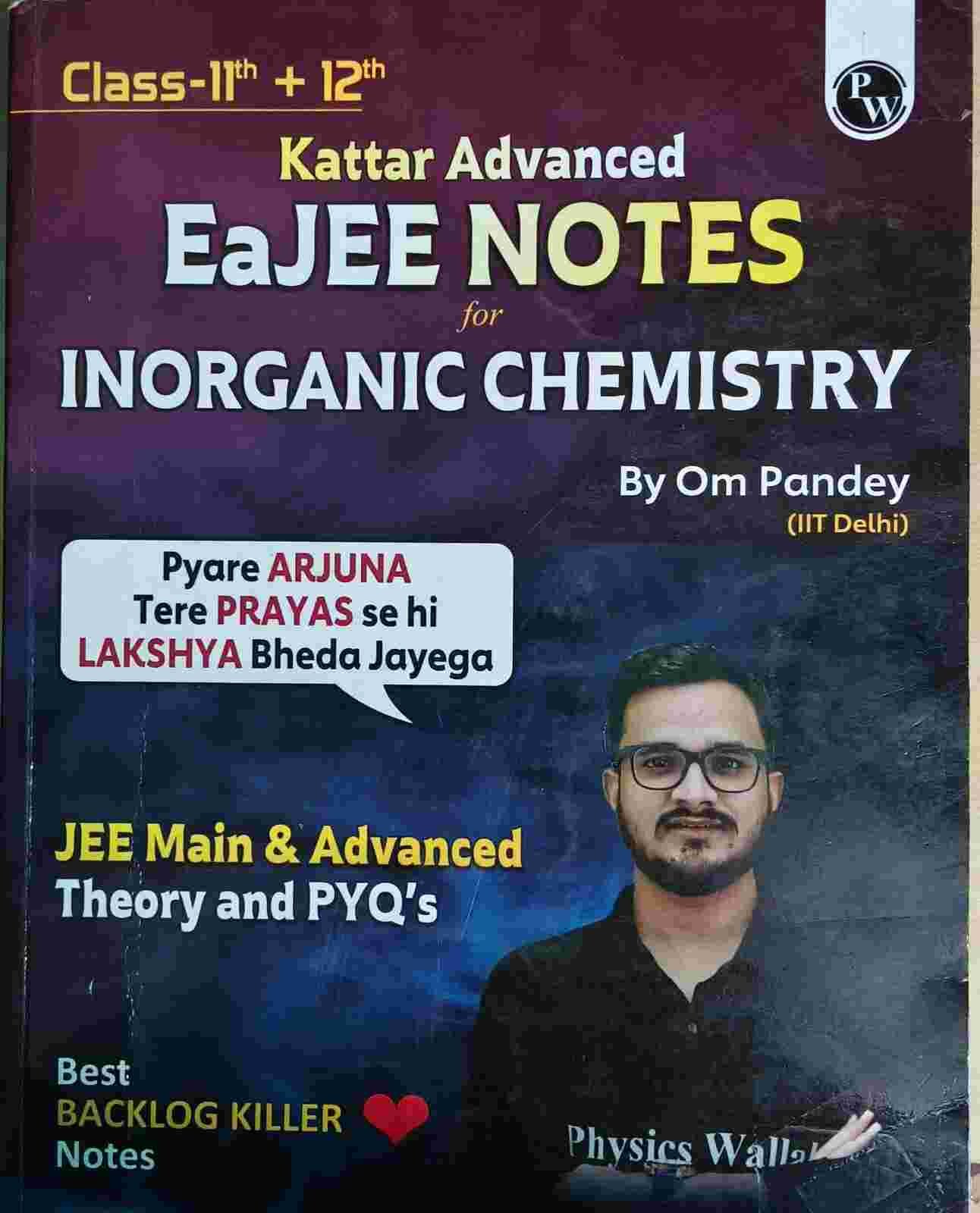 EaJEE Notes For Inorganic Chemistry (11th & 12th)